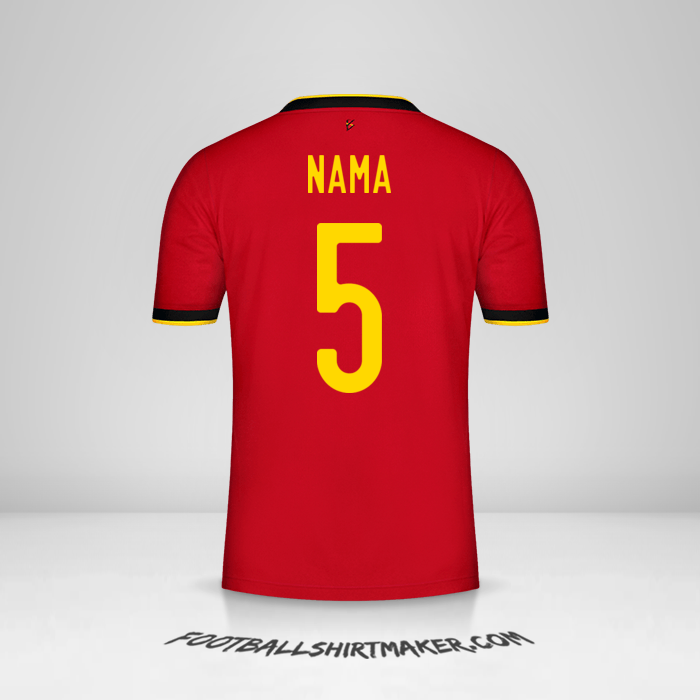 Jersey Belgia 2020/2021 -  nama - 5