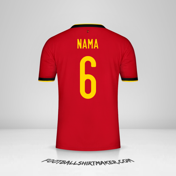 Jersey Belgia 2020/2021 -  nama - 6