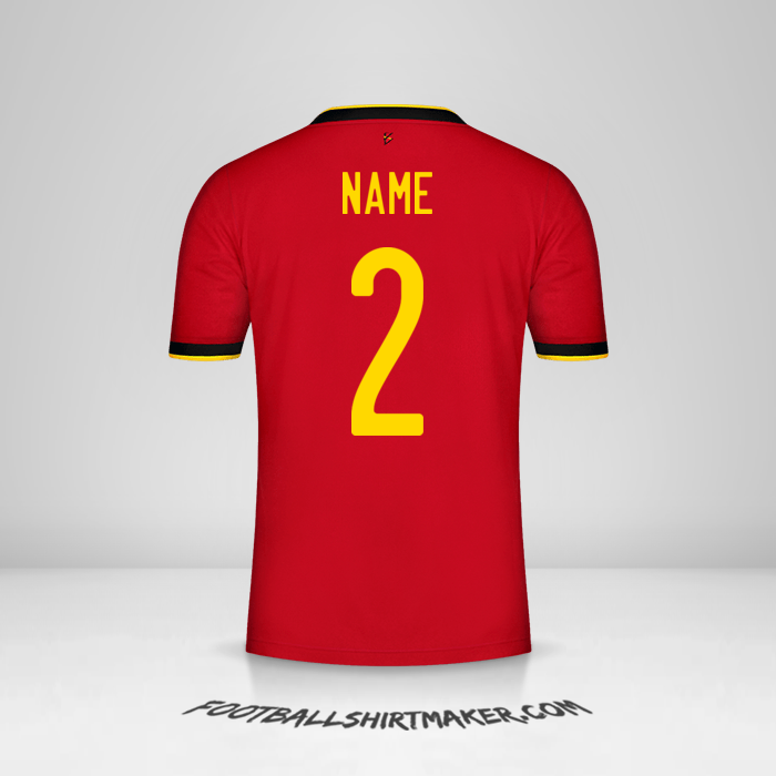 Shirt Belgium 2020/2021 -  name - 2