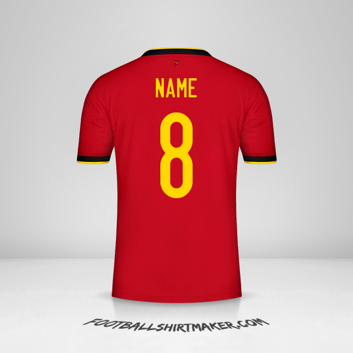Jersey Belgium 2020/2021 -  name - 8