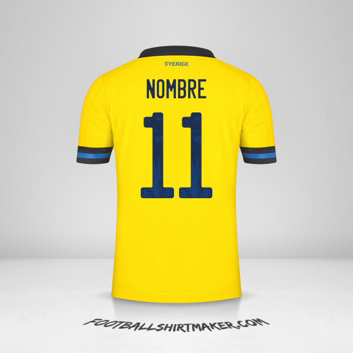 Jersey Suecia 2020/2021 -  nombre - 11
