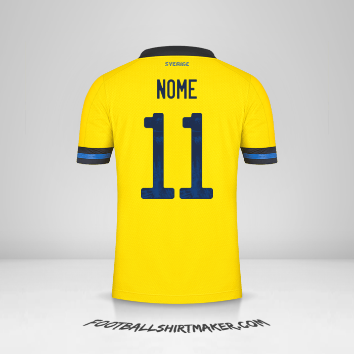 Maglia Svezia 2020/2021 -  nome - 11