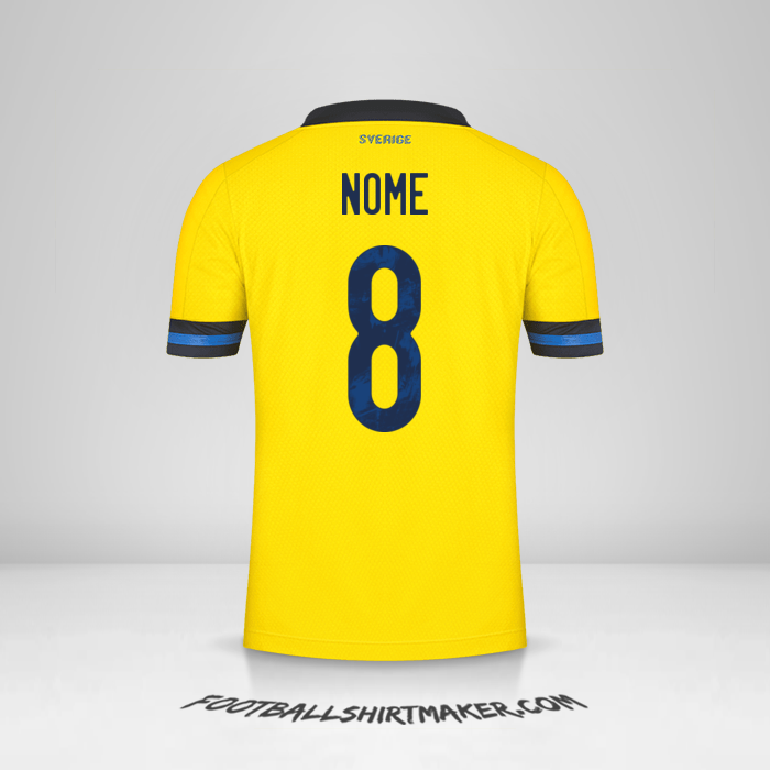 Maglia Svezia 2020/2021 -  nome - 8