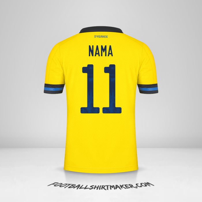 Jersey Swedia 2020/2021 -  nama - 11