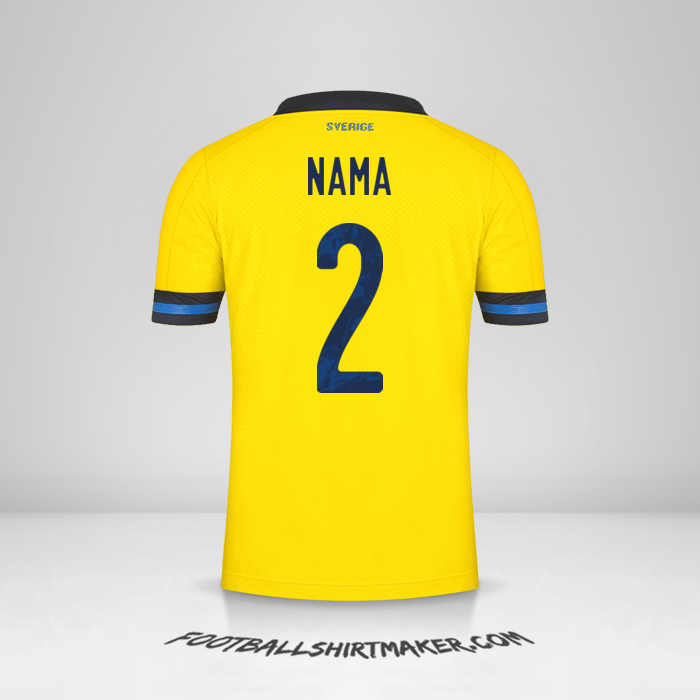 Jersey Swedia 2020/2021 -  nama - 2