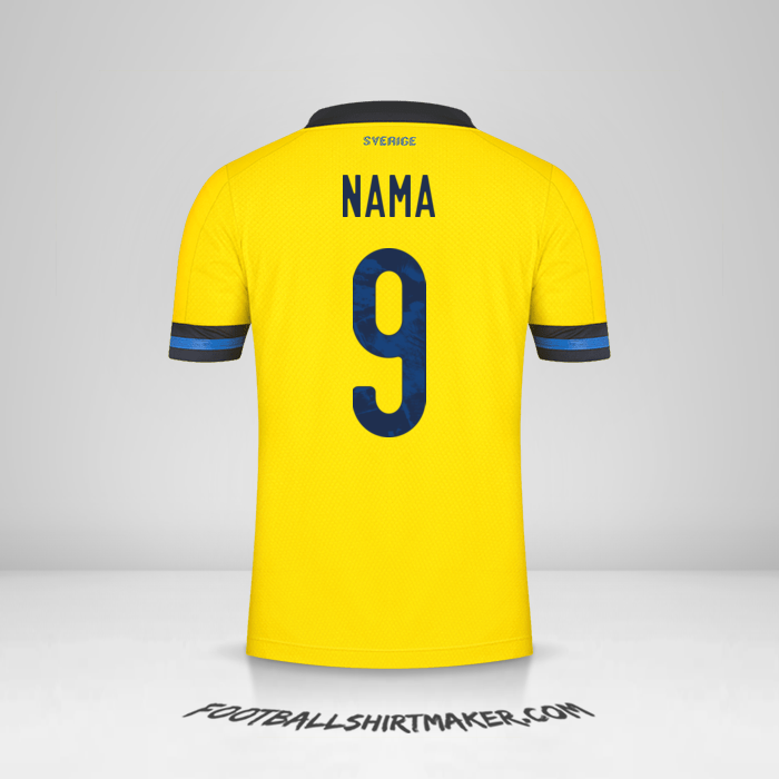 Jersey Swedia 2020/2021 -  nama - 9