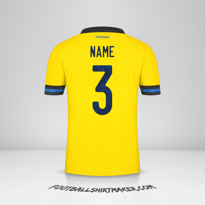 Shirt Sweden 2020/2021 -  name - 3