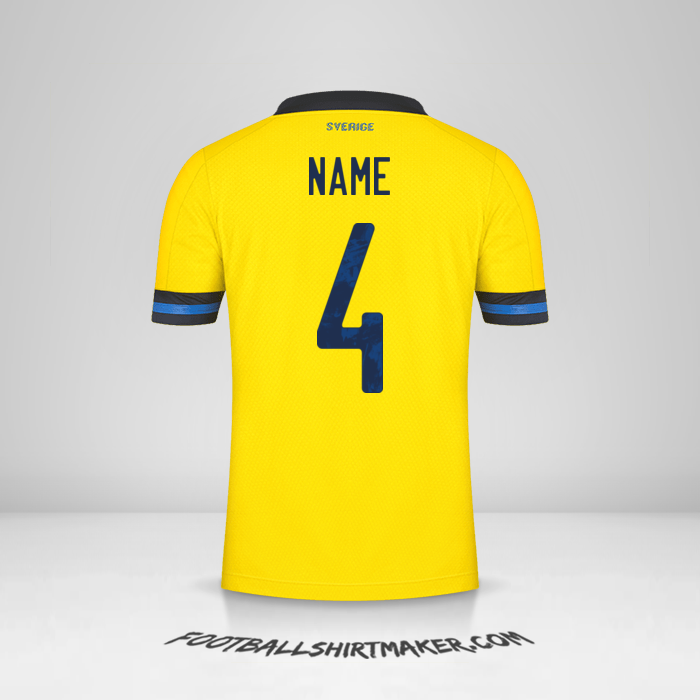 Shirt Sweden 2020/2021 -  name - 4