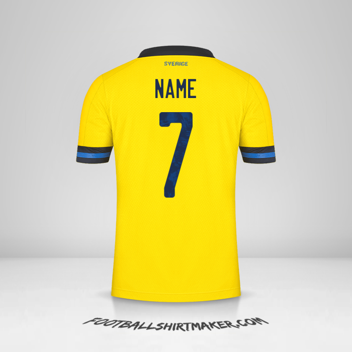 Shirt Sweden 2020/2021 -  name - 7