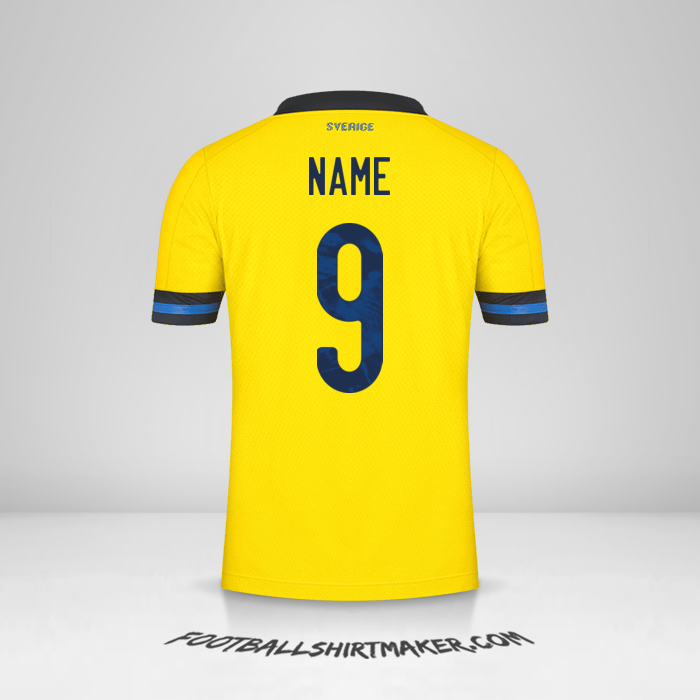 Shirt Sweden 2020/2021 -  name - 9