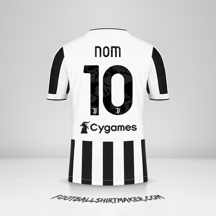 Maillot Juventus FC 2021/2022 -  nom - 10