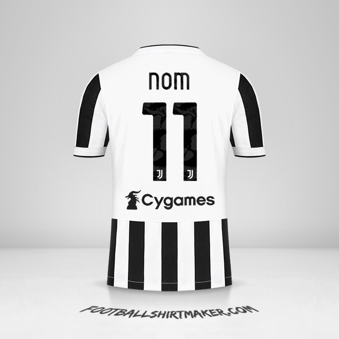 Maillot Juventus FC 2021/2022 -  nom - 11