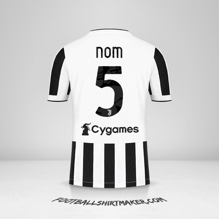 Maillot Juventus FC 2021/2022 -  nom - 5