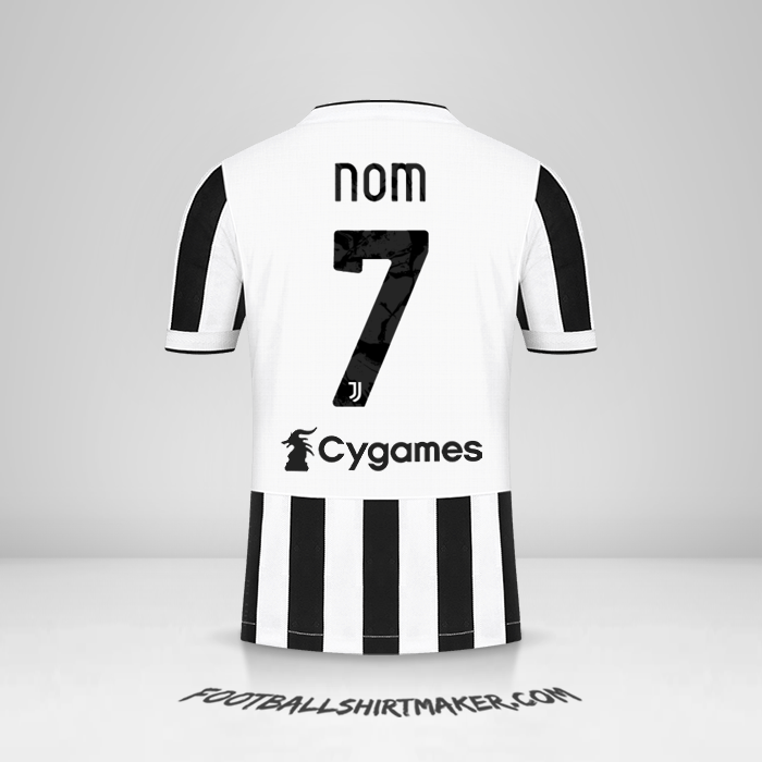 Maillot Juventus FC 2021/2022 -  nom - 7