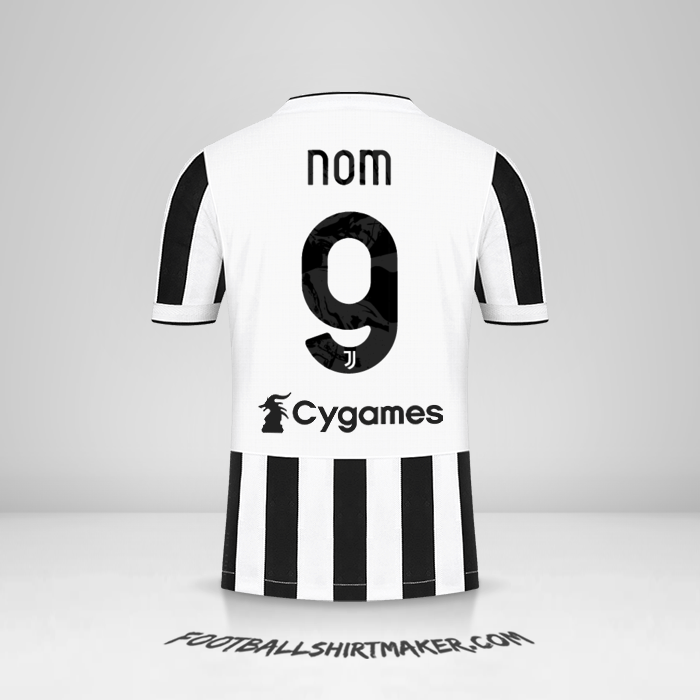 Maillot Juventus FC 2021/2022 -  nom - 9