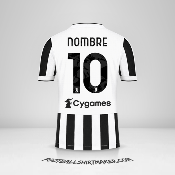 Jersey Juventus FC 2021/2022 -  nombre - 10