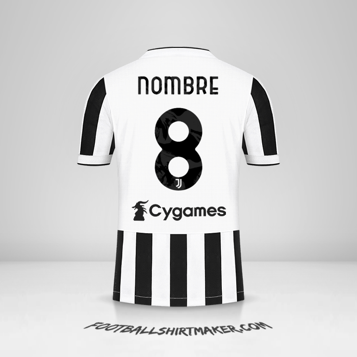 Jersey Juventus FC 2021/2022 -  nombre - 8