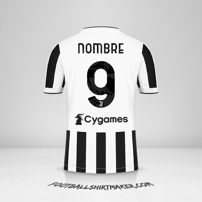Camiseta Juventus FC 2021/2022 -  nombre - 9