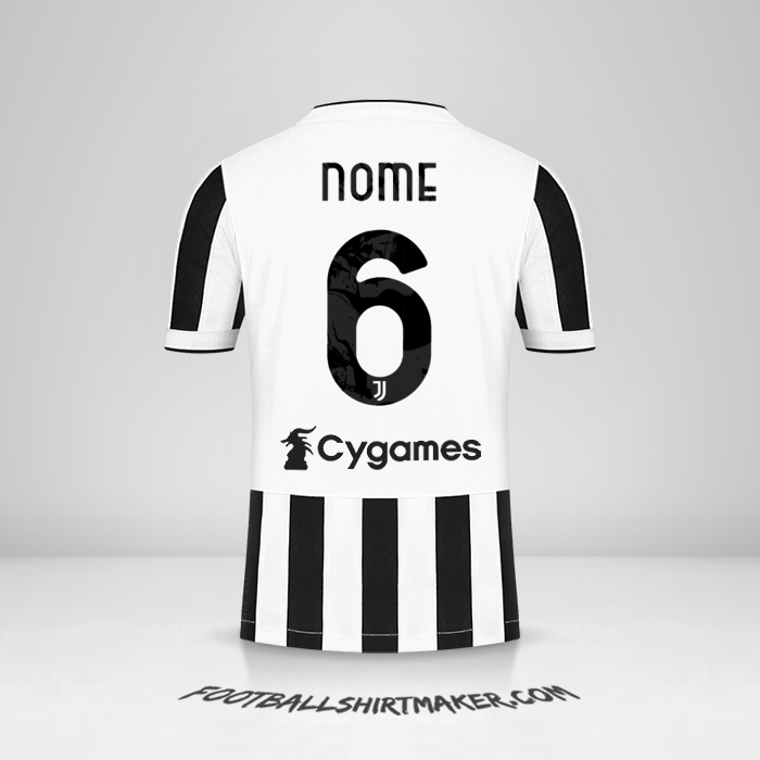 Camisa Juventus FC 2021/2022 -  nome - 6