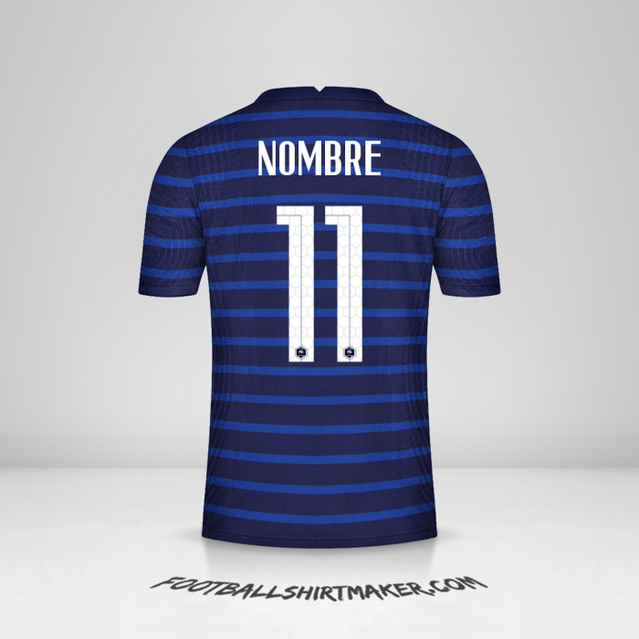 Jersey Francia 2020/2021 -  nombre - 11