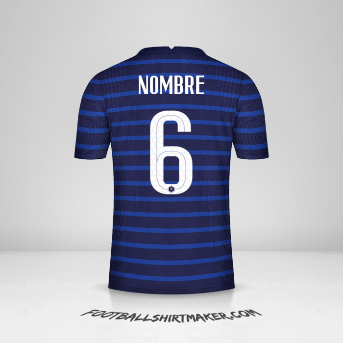 Jersey Francia 2020/2021 -  nombre - 6