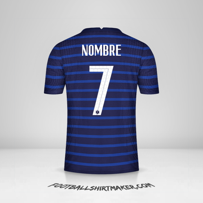 Jersey Francia 2020/2021 -  nombre - 7