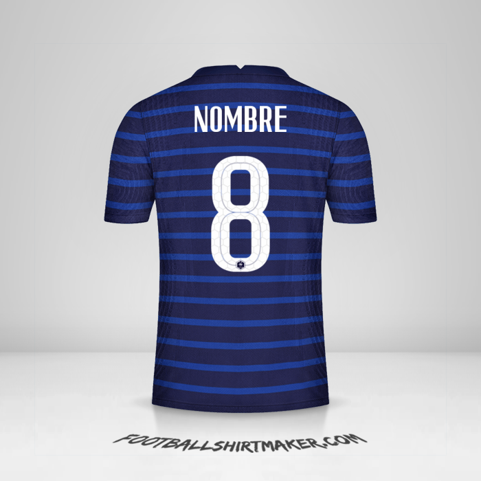 Camiseta Francia 2020/2021 -  nombre - 8