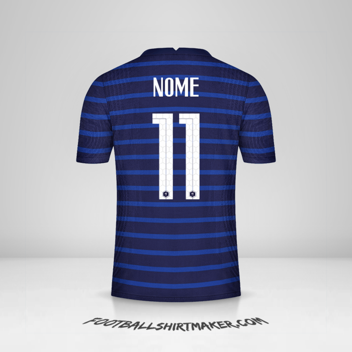 Camisa França 2020/2021 -  nome - 11