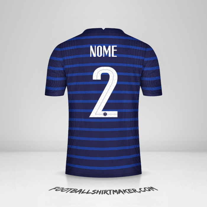 Maglia Francia 2020/2021 -  nome - 2