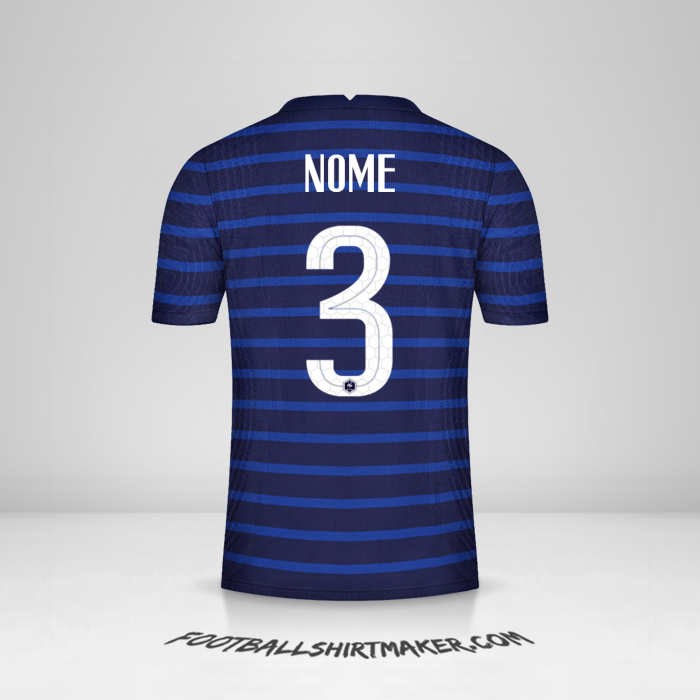 Maglia Francia 2020/2021 -  nome - 3