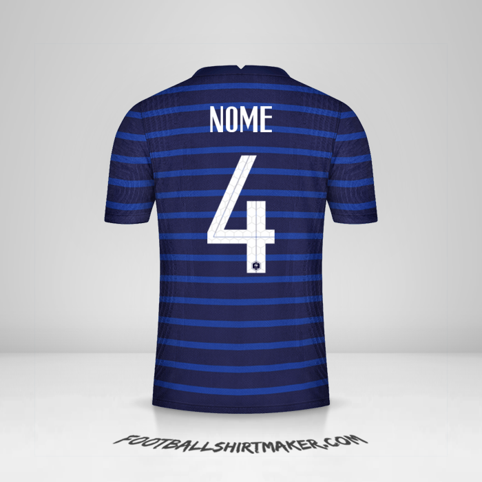 Maglia Francia 2020/2021 -  nome - 4