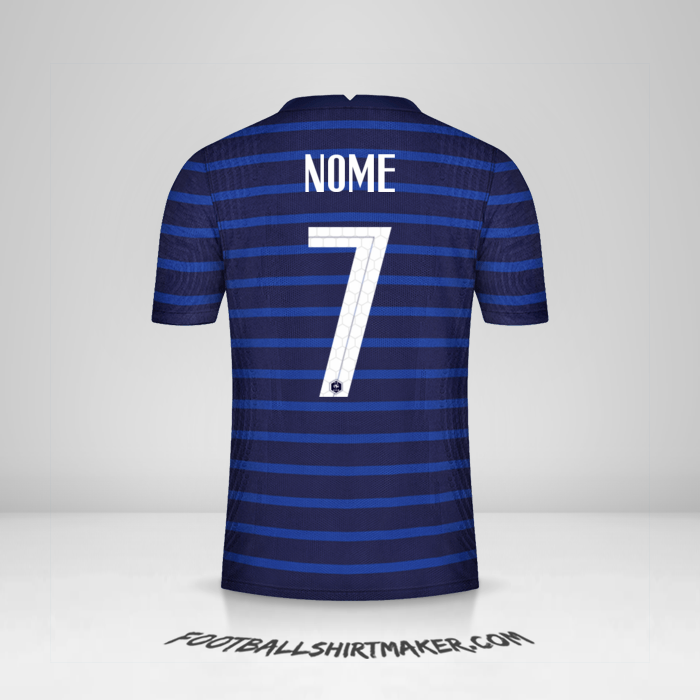 Maglia Francia 2020/2021 -  nome - 7