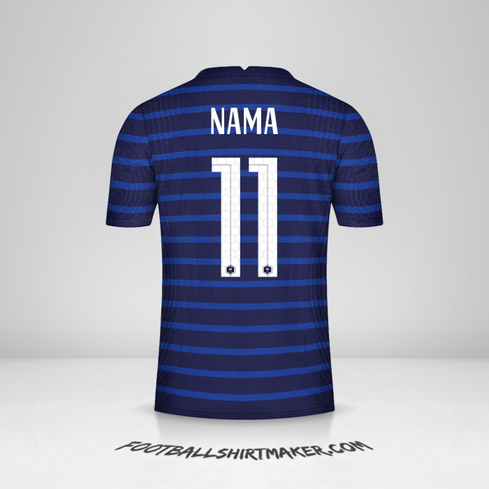 Jersey Prancis 2020/2021 -  nama - 11