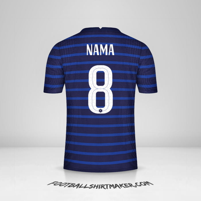 Jersey Prancis 2020/2021 -  nama - 8