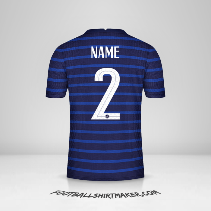 Shirt France 2020/2021 -  name - 2