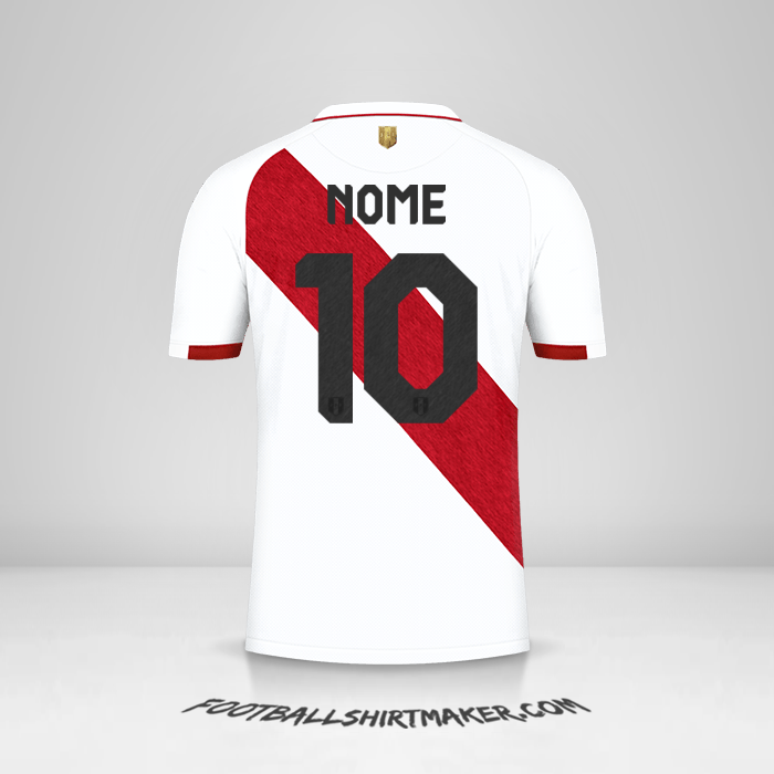 Camisola Peru 2020/2021 -  nome - 10