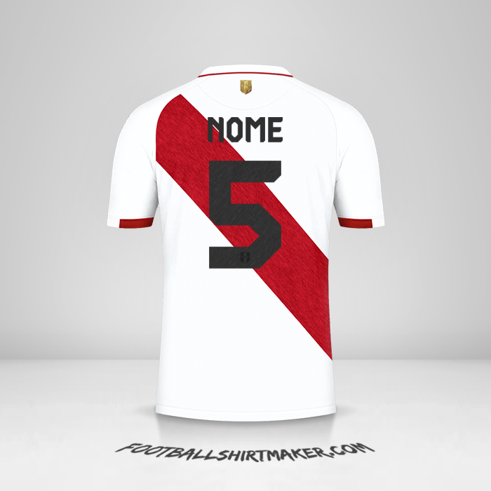 Camisola Peru 2020/2021 -  nome - 5