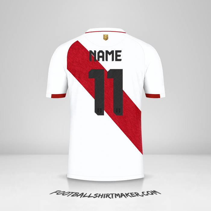 Shirt Peru 2020/2021 -  name - 11