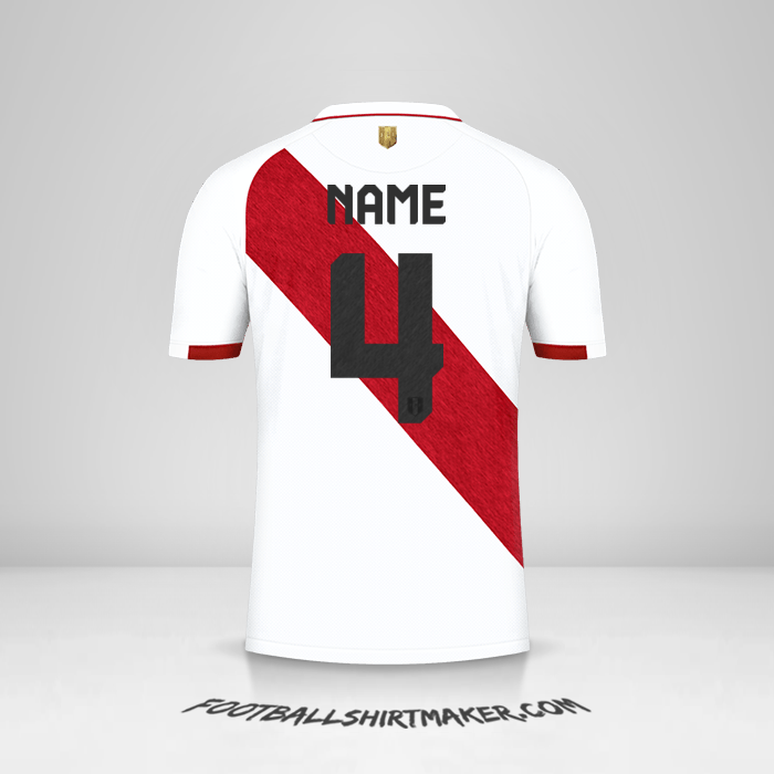 Shirt Peru 2020/2021 -  name - 4