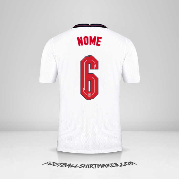Maglia Inghilterra 2020/2021 -  nome - 6