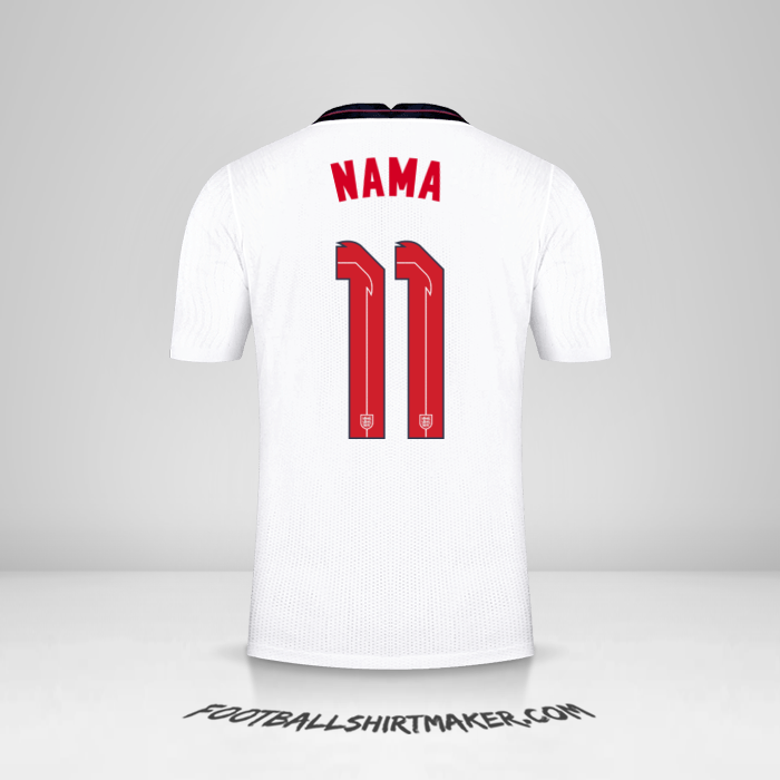Jersey Inggris 2020/2021 -  nama - 11