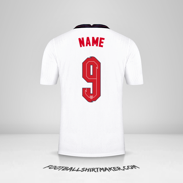 Trikot England 2020/2021 -  name - 9