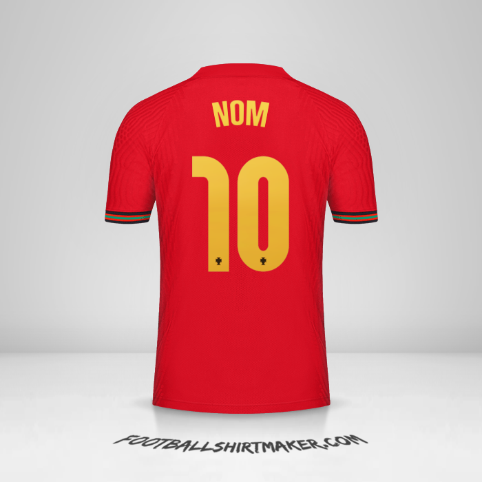 Maillot Portugal 2020/2021 -  nom - 10