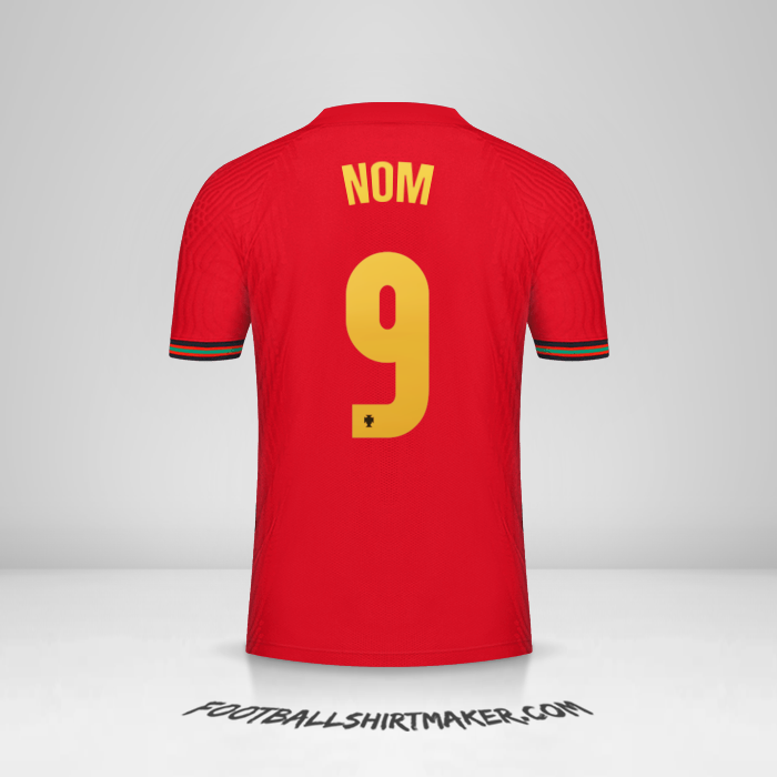 Maillot Portugal 2020/2021 -  nom - 9