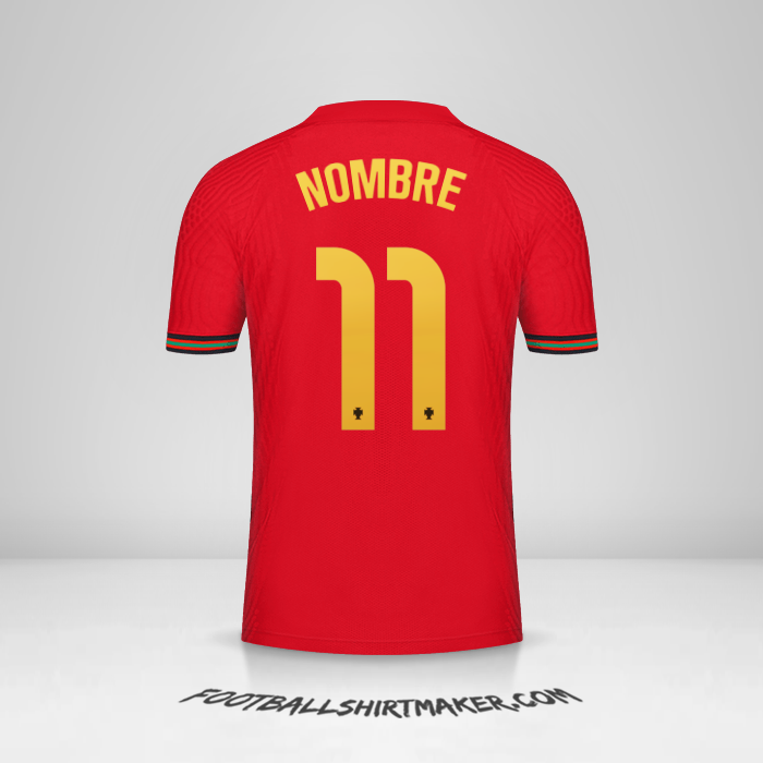 Jersey Portugal 2020/2021 -  nombre - 11
