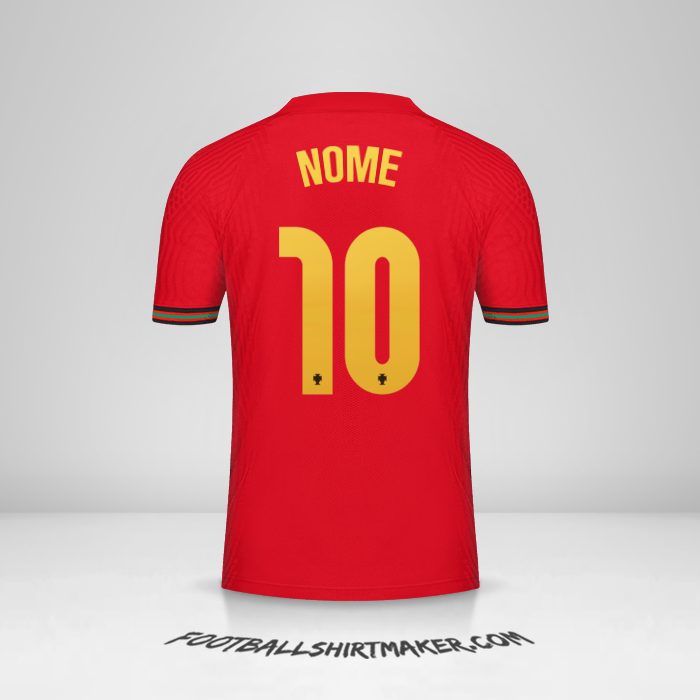Maglia Portogallo 2020/2021 -  nome - 10