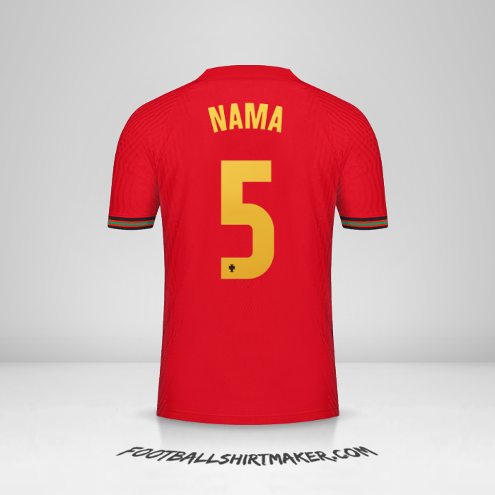 Jersey Portugal 2020/2021 -  nama - 5