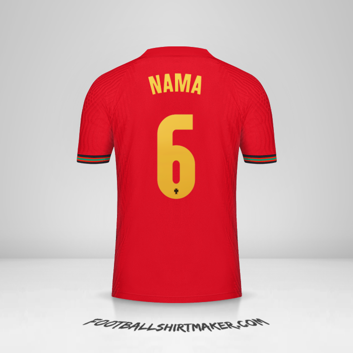 Jersey Portugal 2020/2021 -  nama - 6