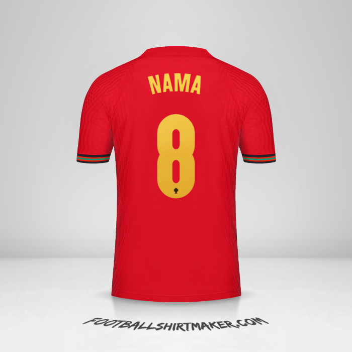 Jersey Portugal 2020/2021 -  nama - 8
