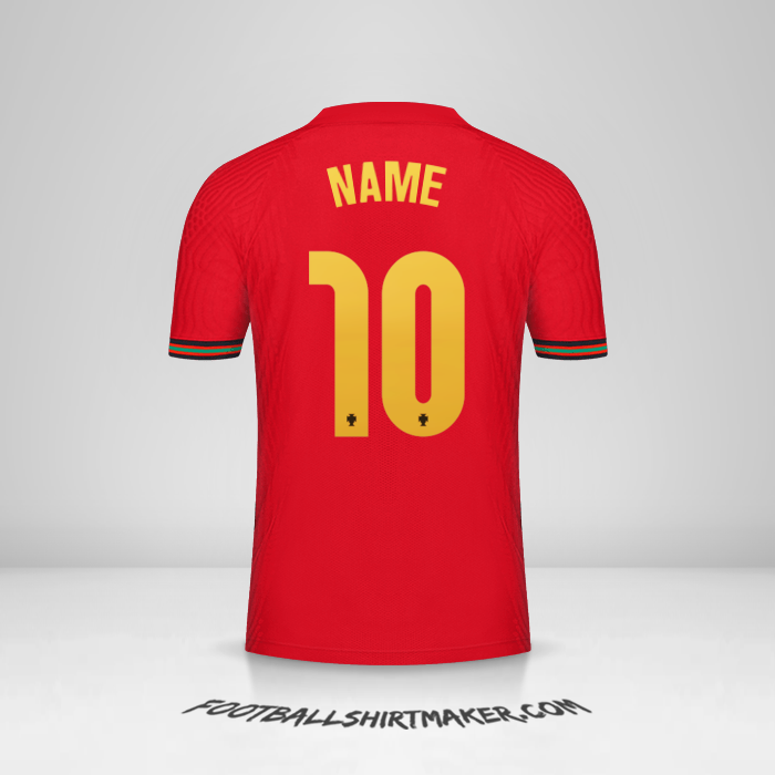 Jersey Portugal 2020/2021 -  name - 10